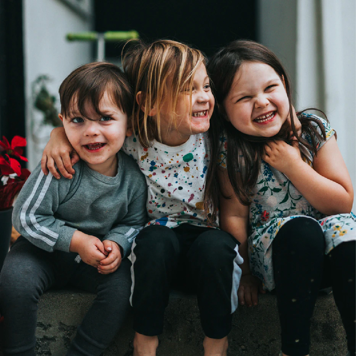 City Church Kids - three children smiling